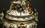 Advent Drážďany, Míšeň a Lipsko, festival štol a Gondwanaland - Německo - Míšeň - ukázka míšenského porcelánu