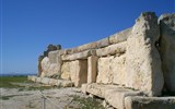 Poznávací zájezd - Malta - Malta - Hagar Quim, chrám několikrát přestavován, původně asi 2400 př.n.l.