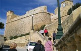 Poznávací zájezd - Malta - Malta - Rabat, pod Citadelou, založenou v 9.stol Araby, v 16.stol.přestavěna johanity