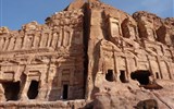 Poznávací zájezd - Jordánsko - Jordánsko - Petra, skalní město Nabatejců vytesané do pískovce, 3.stol př.n.l. až 6.stol n.l.