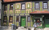 Advent v pohoří Harz a památky UNESCO - Německo - Harz - Gernrode, hrázděné domy v centru