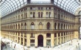 Poznávací zájezd - Kampánie - Itálie - Neapol - Umberto I. Galery, 1887-1890, nádherné obchodní centrum v secesním slohu
