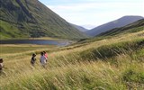 Skotsko, nejkrásnější místa pěšky - Velká Británie - Skotsko - Glencoe, leží v oblasti Skotské vysočiny