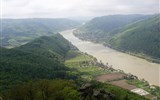 Nejkrásnější místa Dolního Rakouska s plavbou po Dunaji - Rakousko - údolí Wachau západně od Aggsteinu