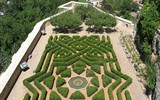 Španělsko, poklady UNESCA - Španělsko - Kastilie a León - Segovia, zahrady Alcazaru