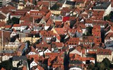 Regensburg, centrum Horní Falce - Německo - Regensburg -historické centrum města