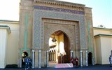 Maroko, královská cesta - Maroko - Rabat - brána do královského paláce