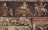 Poznávací zájezd - Emilia Romagna - Itálie - Ferrara - Palazzo Schifanoia, Sál měsíců - Francesco del Cossa, duben