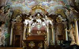 Adventní Vratislav 2015 - Polsko - Wroclav - Universita, Aula Leopoldina , barokní 1728-41, s nádhernou štukovou výzdobou od F.J.Mangoldta