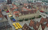 Adventní Vratislav 2015 - Wroclaw a centrální náměstí Rynek, jedno z největších středověkých v Evropě