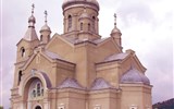 Poznávací zájezd - Ukrajina - Ukrajina - Podkarpatská Rus - kostelík v Mukačevu