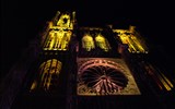 Alsasko, zážitkový víkend na vinné stezce (bez nočního přejezdu). - Francie - Alsasko - Štrasburk, noční světelné představení na katedrále