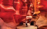 Národní parky USA, velký okruh - USA - Antelope Canyon, hra tvarů a barev
