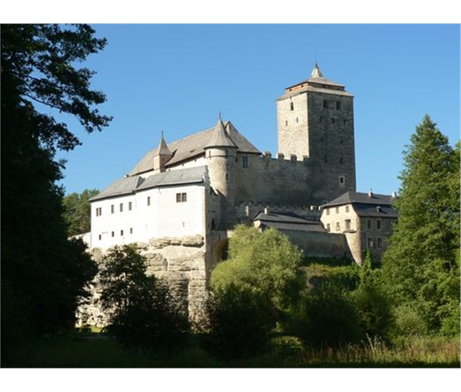 Krásy Českého ráje - Česká republika - Kost, gotický hrad postavený před rokem 1349