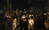 Amsterdam a Brusel, Antverpy a muzea - Holandsko - Amsterdam - Rembrandt - noční hlídka