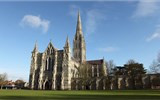Poznávací zájezd - Anglie - Anglie - Salisbury - raně gotická katedrála, 1220-58