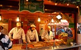 Adventní Norimberk - Německo - Norimberk - německá kuchyně si potrpí na buřty, klobásy či wursty