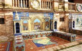 Poznávací zájezd - Španělsko - Španělsko - Andalusie -  Sevilla, Plaza de Espaňa, kóje věnovaná regionu Segovia s krásnými keramickými dlaždicemi, vznikla pro iberoamerickou výstavu ve městě 1929