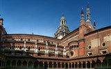Milano a opera v La Scale - Itálie - Lombardie - Certosa di Pavia, kartuziánský klášter, 1396-1495