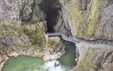 Tajemné jeskyně Slovinska a Itálie, víno a Mořská Laguna - Slovinsko - Škocjanská jeskyně patří mezi památky UNESCO