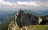 Nostalgický víkend v Solné komoře s párou - Rakousko - Solná komora - pohled z vrcholu Schafbergu