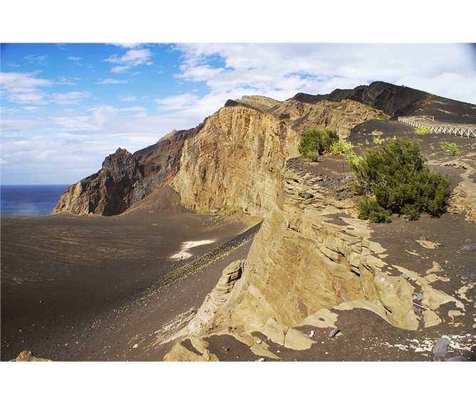 Azorské ostrovy, San Miguele a Terceira - Portugalsko - Azory - Vulcao dos Capelinhos