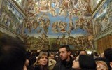 Řím, Vatikán, zahrady Tivoli, UNESCO - Itálie - Řím - Vatikán - Sixtinská kaple a nádhera Michelangelova Posledního soudu