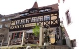 Drážďany a Míšeň, umění a slavnosti vína 2017 - Německo - Míšeň, bývalé sídlo obchodníka s plátnem, 1523, v tudorovském stylu