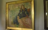 Poznávací zájezd - Normandie - Francie - Normandie - Giverny, jeden z obrazů v ateliéru Claude Moneta