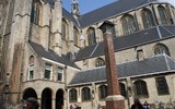 Příroda, památky UNESCO a tradice zemí Beneluxu - Holandsko - Alkmaar, Grote Sint-Laurenskerk, brabantská gotika, 1470-1520.