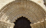 Podél řeky Duero, Španělsko a Portugalsko - Španělsko - Zamora - románský portál kostela sv.Magdaleny, 12.-13.století