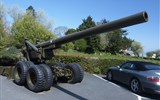 Tajemná Normandie, La Manche a 70. výročí vylodění - Francie - Normandie - Saint Laurent sur Mer, US kanon 155 mm Long Tom