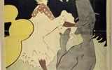 Adventní Vídeň, výstavy umění - Rakousko - Vídeň -Henri de Toulouse-Lautrec, Moulin Rouge, La Goulue, 1891
