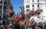 Karneval květů a světel v Nice a festival citrusů v Mentonu 2017 - Francie Nice, slavnost Les Batailles de Fleurs