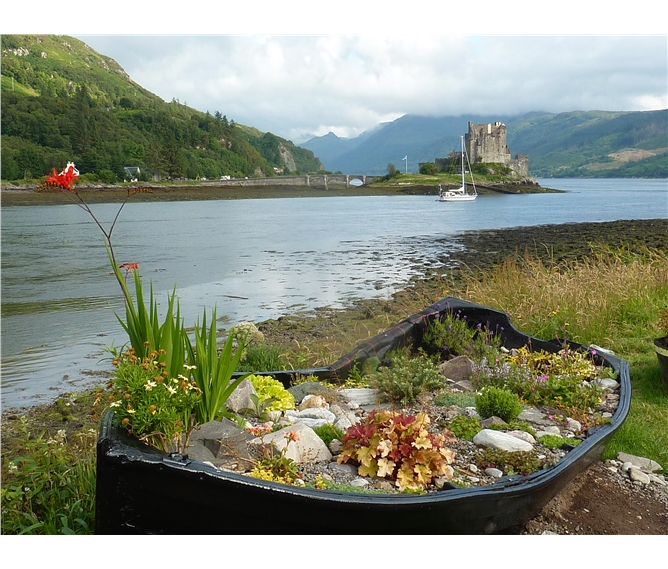 Skotsko, země hradů a vřesu - Skotsko - Eilean Donan