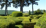 Gaskoňsko, zelené srdce Francie a kanál du Midi 2019 - Francie - Gaskoňsko - Marqueyssac, původní zahrady založil André Le Nôtre
