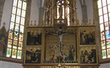 Tatry, národní park Pieniny a spišské památky - Slovensko - Levoča, jeden z několika oltářů chámu sv.Jakuba