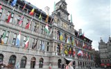 Brusel, Bruggy, Antverpy, Rubens a barokní průvod 2018 - Belgie - Antverpy, radnice (Stadhuis), dokončena 1564, C.Floris de Vriendt