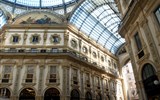 Bergamo, Milano, Lago Maggiore a Lago Lugano - Itálie - Milán - Galleria Vittorio Emanuelle II, neorenesanční, 1865-76