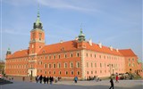 Varšava, po stopách F. Chopina komfortně lůžkovým vlakem - Polsko - Varšava - Královsý hrad, dnes muzeum, původně sídlo vévodů Mazovských, barokně - klasicistní (foto Lukáš Zedníček)