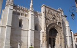 Španělské Baskicko, Navarra a Rioja, cesta nejen za vínem - Španělsko - Aranda de Duero - pozdně gotický kostel Santa María la Real, 15.-16.století