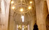 Španělské Baskicko, Navarra a Rioja, cesta nejen za vínem - Španělsko - Aranda de Duero - interiér kostela Santa María la Real