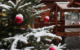 Švýcarský advent a slavnost Klausjagen 2018 - Švýcarsko - kouzlo Vánoc připomíná i tenhle stromeček
