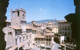 Umbrie a Toskánsko, slavnost čokolády v Perugii - Itálie, Toskánsko, Cortona
