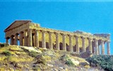 Sicílie a Lipary, země vulkánů a památek UNESCO s koupáním letecky - Itálie - Sicílie - Agrigento, řecky Akragas, zal. 580 př.n.l kolonisty z Gela, chrám Concordie