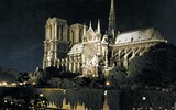 Paříž, perla na Seině letecky a Versailles - Francie - Paříž katedrála Notre Dame, 1163-1330, jeden z vrcholů gotiky