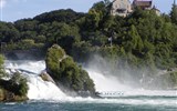 Krásy Švýcarska a pomezí čtyř zemí - Švýcarsko, Schaffhausen, Rýnský vodopád