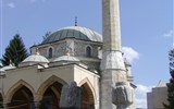 Černá Hora, národní parky a moře, privátní domy - Černá Hora - Plevlja - mešita Husein Paši, 1569