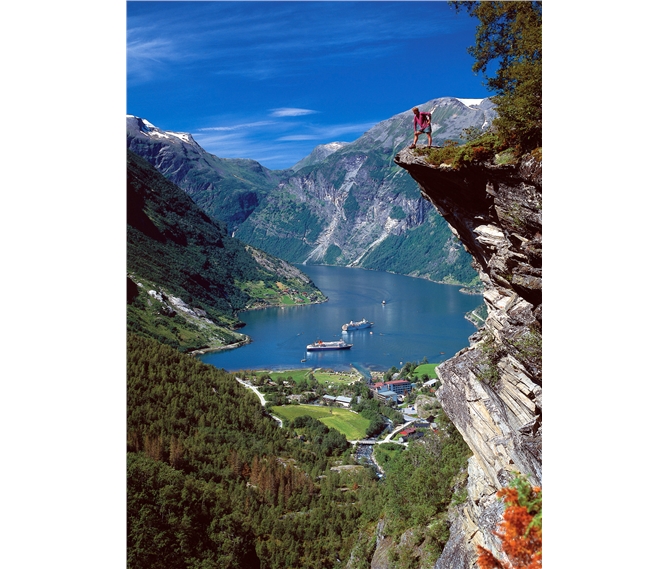 Norské fjordy - Norsko - fascinující výhledy v okolí Geirangeru