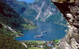 Velký okruh Norskem, Lofoty a Vesteråly letecky - Norsko - fascinující výhledy v okolí Geirangeru